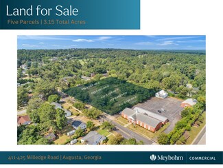 Plus de détails pour 411 Milledge Rd, Augusta, GA - Terrain à vendre