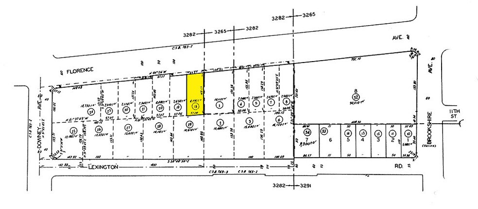 8350 Florence Ave, Downey, CA à louer - Plan cadastral – Image 3 sur 38