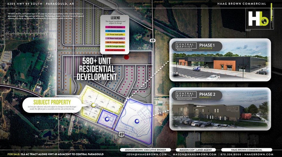 6205 Hwy 49 S, Paragould, AR à vendre - Plan de site – Image 3 sur 5