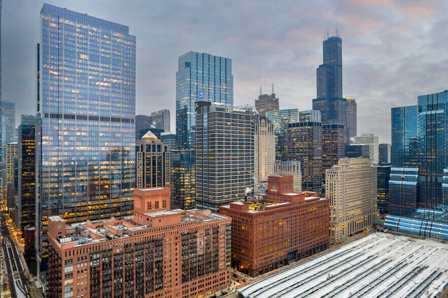 100 N Riverside Plz, Chicago, IL à louer - Aérien – Image 3 sur 4