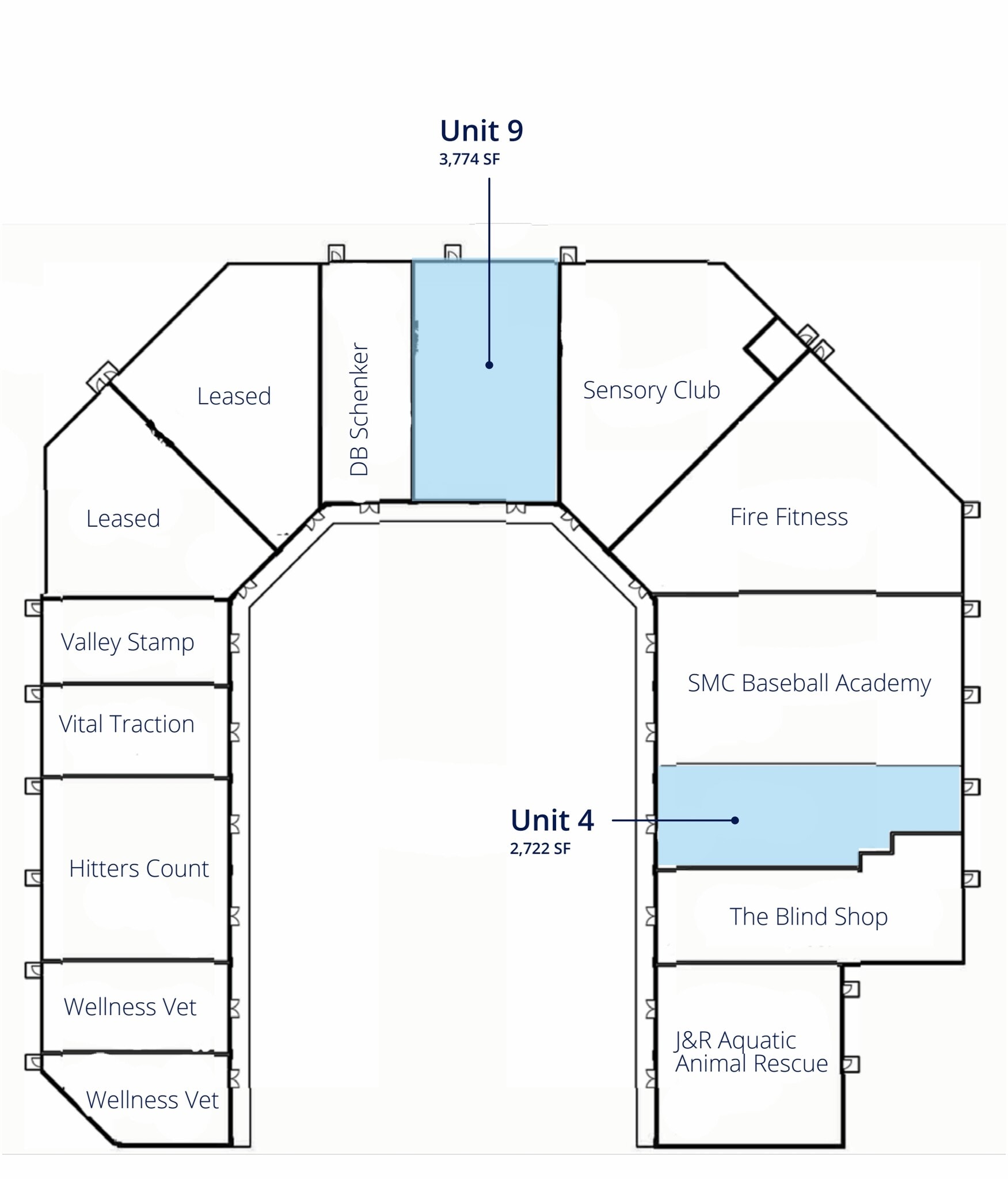 976 American Dr, Neenah, WI à louer Plan d’étage– Image 1 sur 1