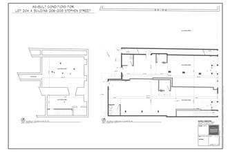 206-208 Stephen St, Lemont, IL à louer Plan de site– Image 1 sur 1