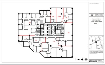 5255 Yonge St, Toronto, ON à louer Plan d’étage– Image 1 sur 1