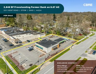 Plus de détails pour 3311 Kent Rd, Stow, OH - Local commercial à vendre