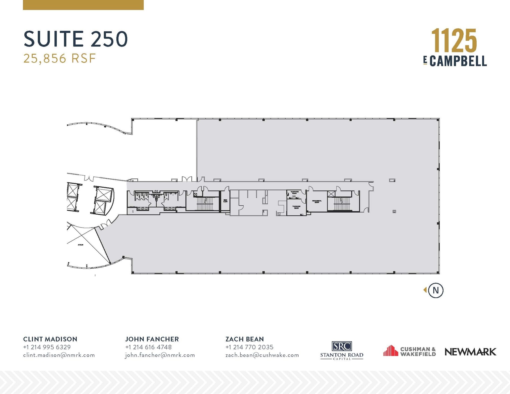 1125 E Campbell Rd, Richardson, TX à louer Plan d’étage– Image 1 sur 1
