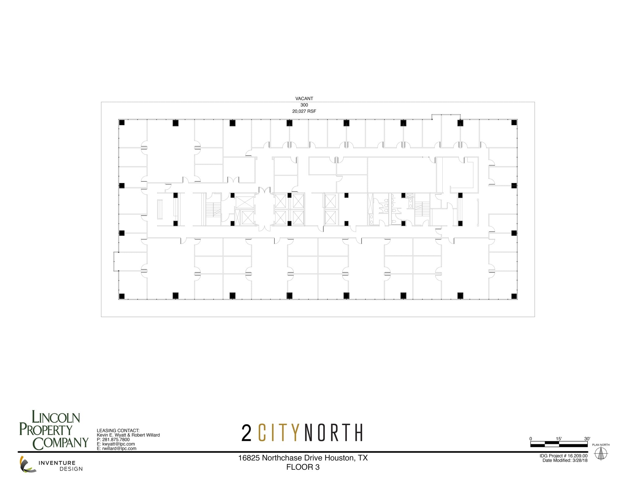 16825 Northchase Dr, Houston, TX à louer Plan de site– Image 1 sur 1
