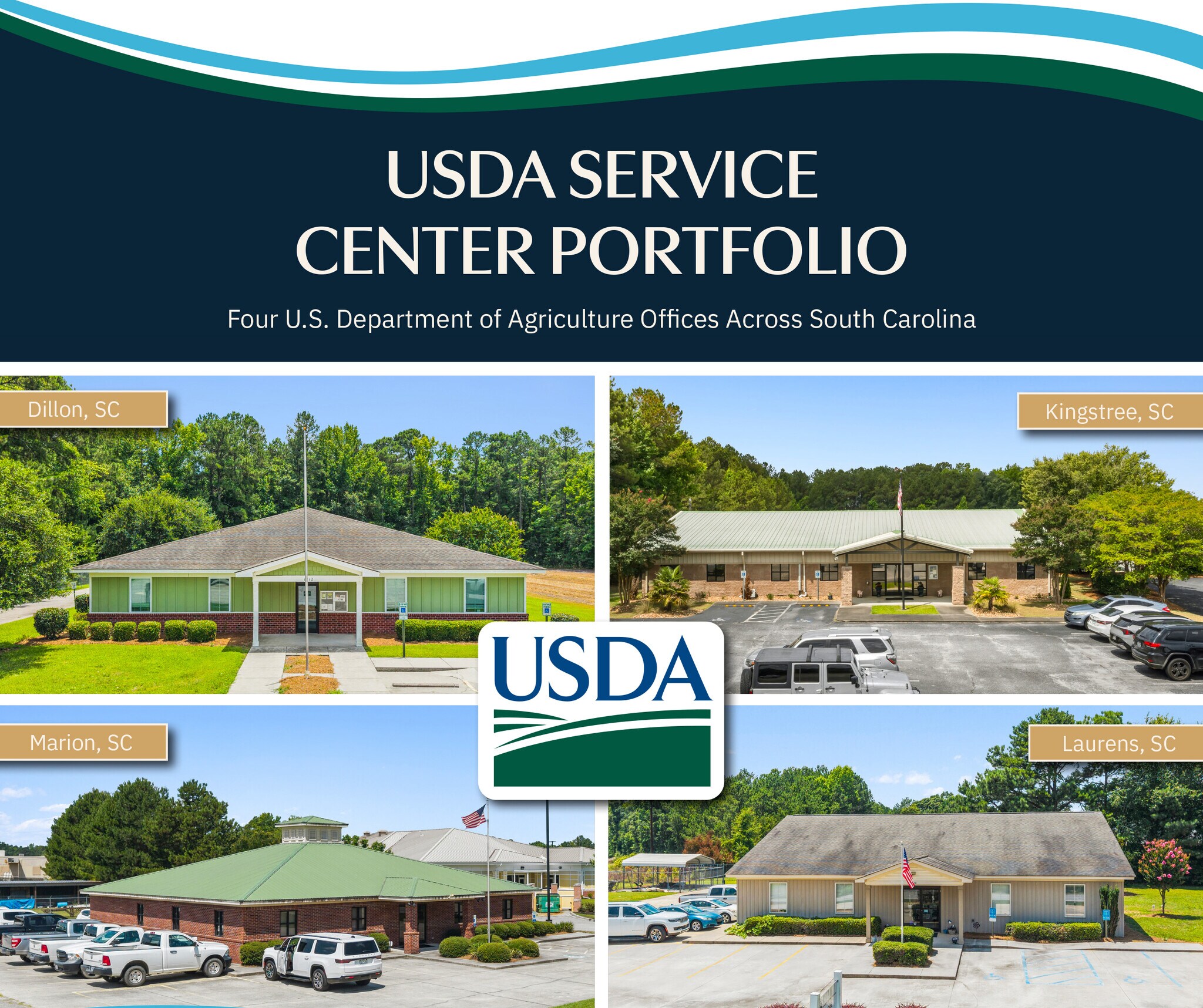 USDA Service Center Portfolio portefeuille de 4 biens à vendre sur LoopNet.fr Photo de l’immeuble– Image 1 sur 2