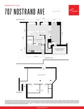 707 Nostrand Ave, Brooklyn, NY à louer Plan d’étage– Image 1 sur 5