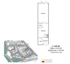 1591 S Sinclair St, Anaheim, CA à louer Plan d’étage– Image 1 sur 1