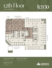 1030 15th St NW, Washington, DC à louer Plan d’étage– Image 1 sur 1