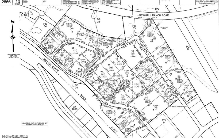 28217 Avenue Crocker, Santa Clarita, CA à vendre - Plan cadastral – Image 3 sur 3