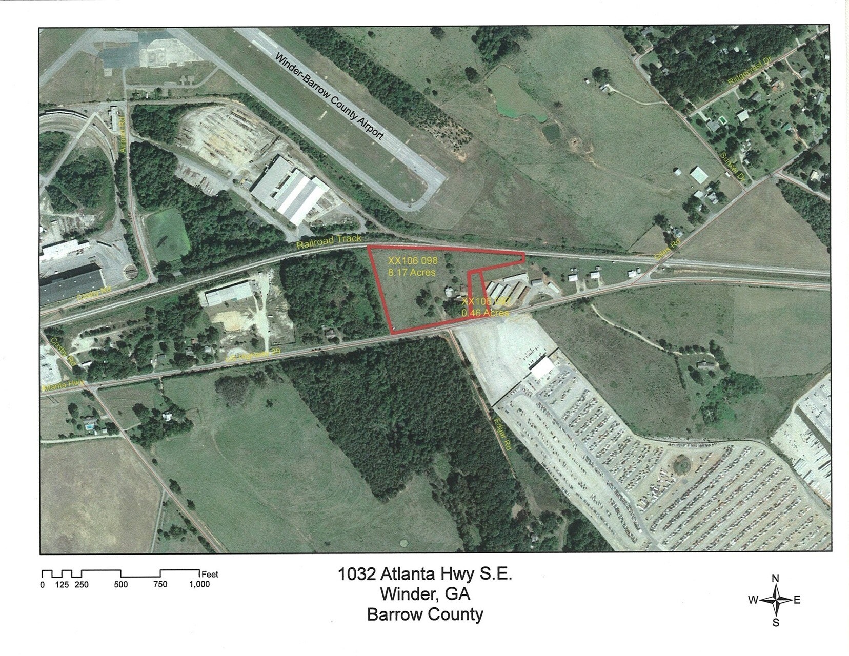 1032 SE Atlanta Hwy, Winder, GA à vendre Aérien– Image 1 sur 3
