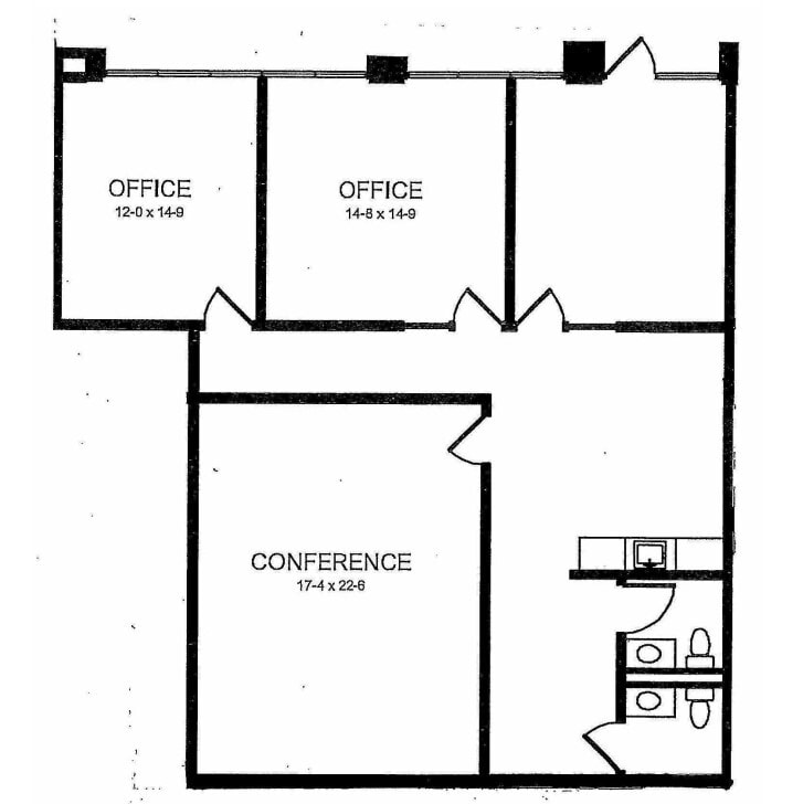 200 E Howard Ave, Des Plaines, IL à louer Plan d’étage– Image 1 sur 1