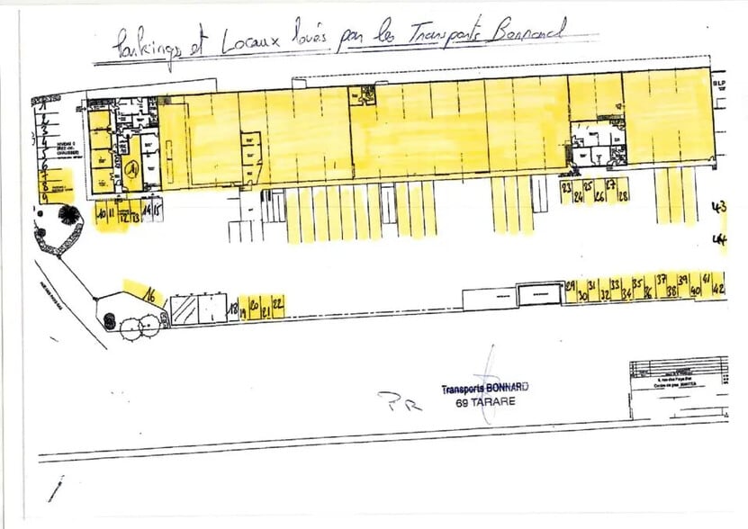 Local d'activités dans Nantes à vendre - Plan d’étage – Image 2 sur 2