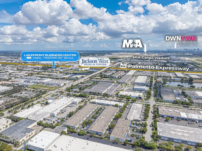 7855 NW 29th St, Miami, FL à louer - Aérien – Image 3 sur 3