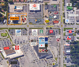 6100 N Keystone Ave, Indianapolis, IN - VUE AÉRIENNE  vue de carte - Image1