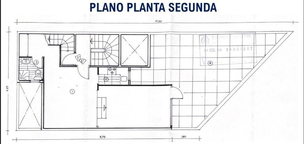 Immeuble residentiel dans Barcelone, Barcelona à vendre - Plan d’étage type – Image 3 sur 3