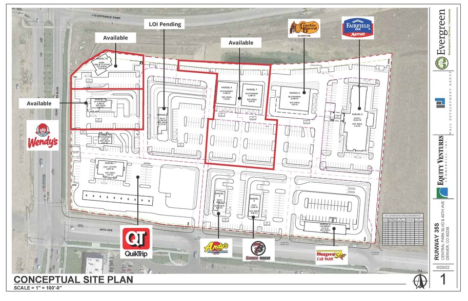 40th Ave, Denver, CO à louer - Plan de site – Image 2 sur 2