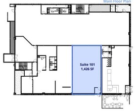 10310 124th St NW, Edmonton, AB à louer Plan d’étage– Image 1 sur 1
