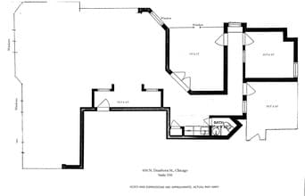 650 N Dearborn St, Chicago, IL à louer Plan d’étage– Image 1 sur 2