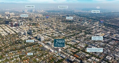 2919 Wilshire Blvd, Santa Monica, CA - Vue aérienne  vue de carte