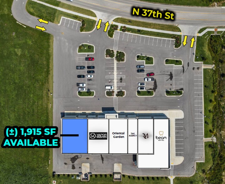 1140-1168 N 38th St, Broken Arrow, OK à louer - Plan d’étage – Image 2 sur 2