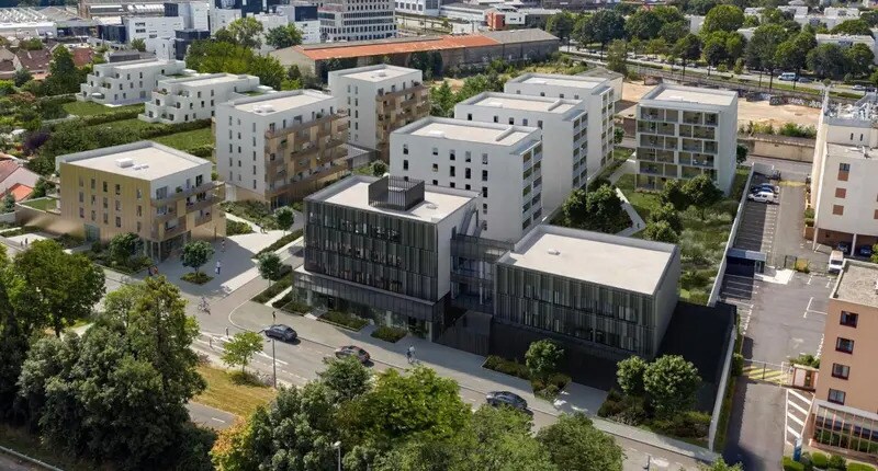 Bureaux/Local commercial dans Nantes à louer - Aérien – Image 2 sur 4