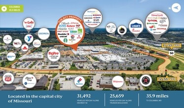 3600 Country Club Dr, Jefferson City, MO - Vue aérienne  vue de carte