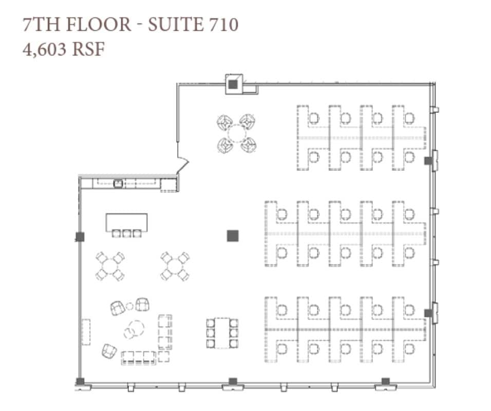 1500 McConnor Pky, Schaumburg, IL à louer Plan d’étage– Image 1 sur 4