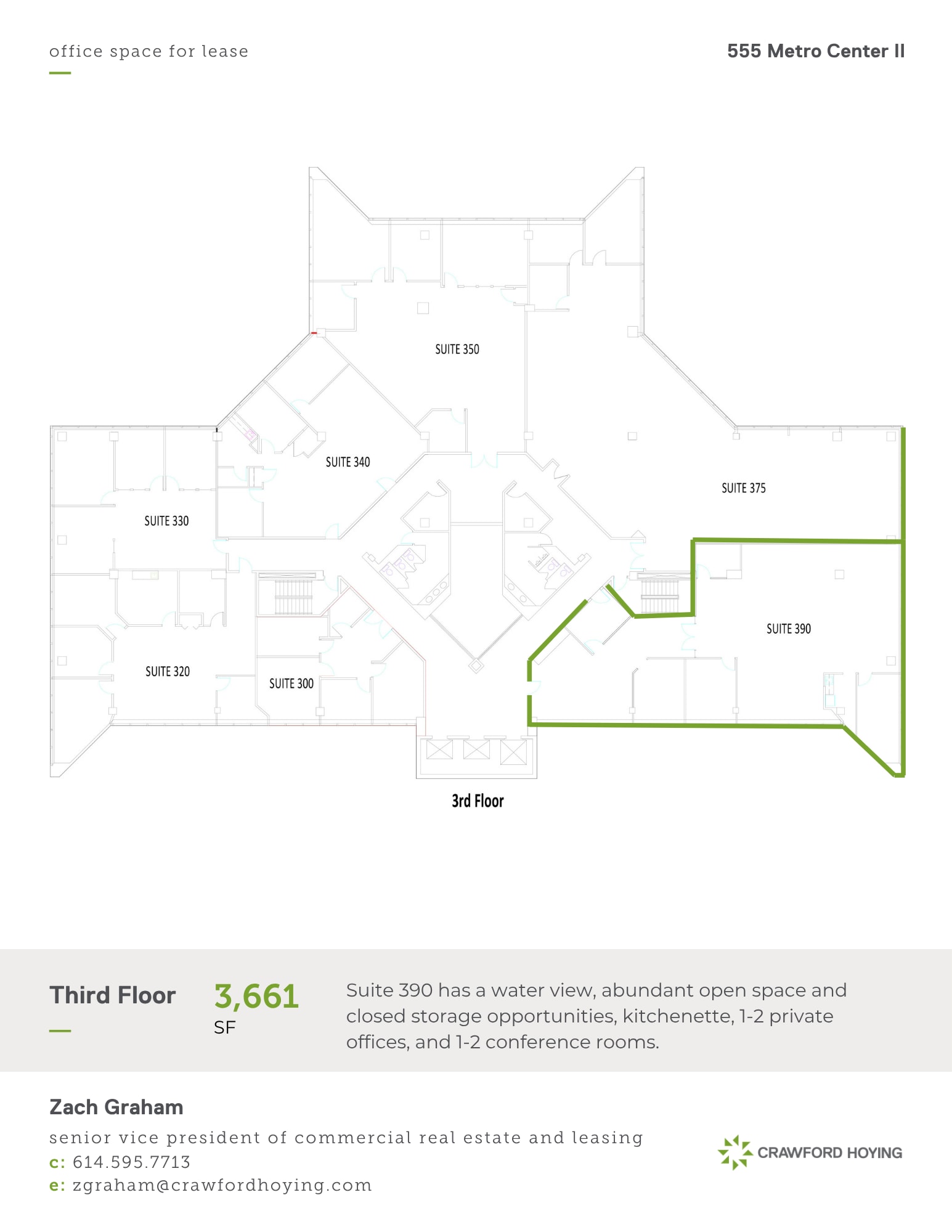 555 Metro Pl N, Dublin, OH à louer Plan d’étage– Image 1 sur 3