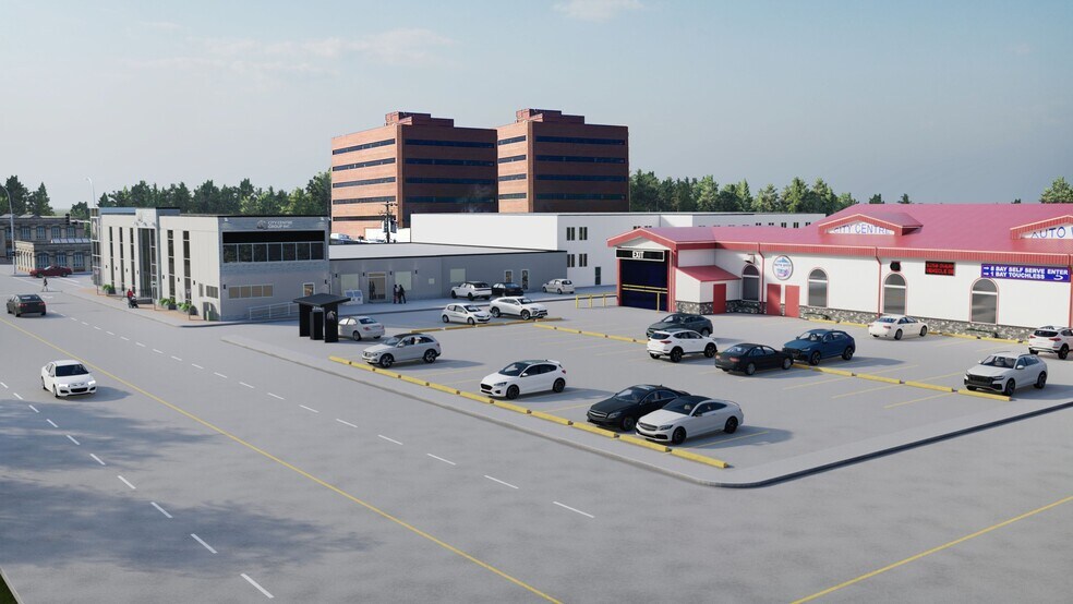 9902 Franklin Av, Fort McMurray, AB à louer - Photo de l’immeuble – Image 2 sur 5