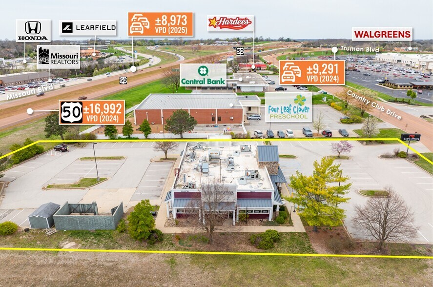 3519 Country Club Dr, Jefferson City, MO à vendre - Photo de l’immeuble – Image 3 sur 9
