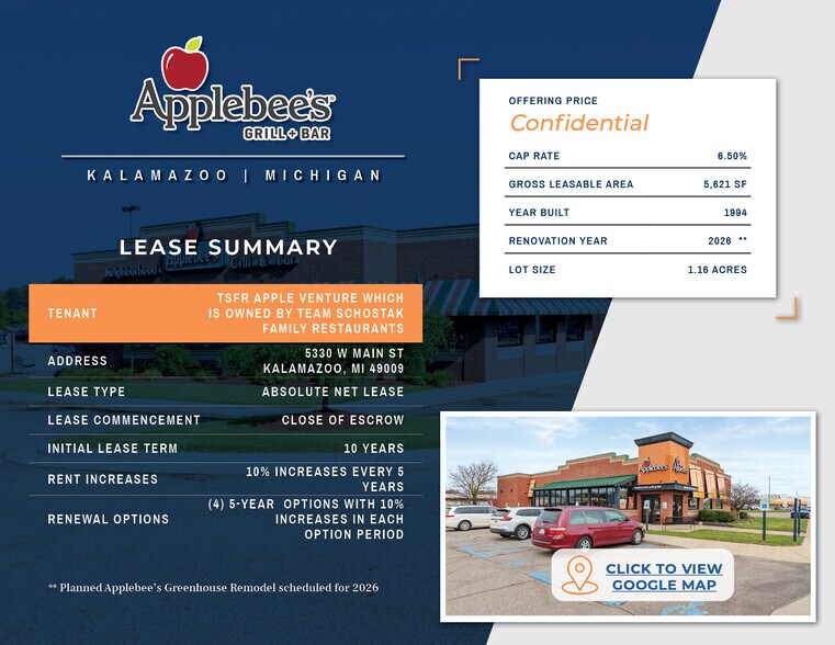 Applebee’s High-Performing Portfolio portefeuille de 2 biens à vendre sur LoopNet.fr - Autre – Image 3 sur 15