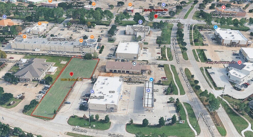 8803 Eastlock Dr, Spring, TX à vendre - Photo de l’immeuble – Image 1 sur 6