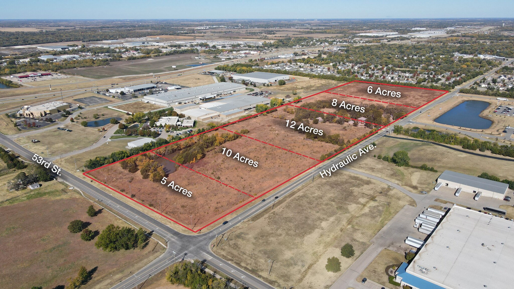 5611 N Hydraulic Ave, Park City, KS à vendre Aérien– Image 1 sur 7