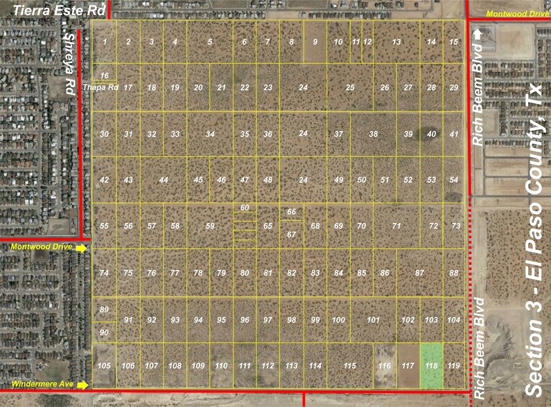 14001 Windermere, El Paso, TX à vendre - Photo de l’immeuble – Image 3 sur 11