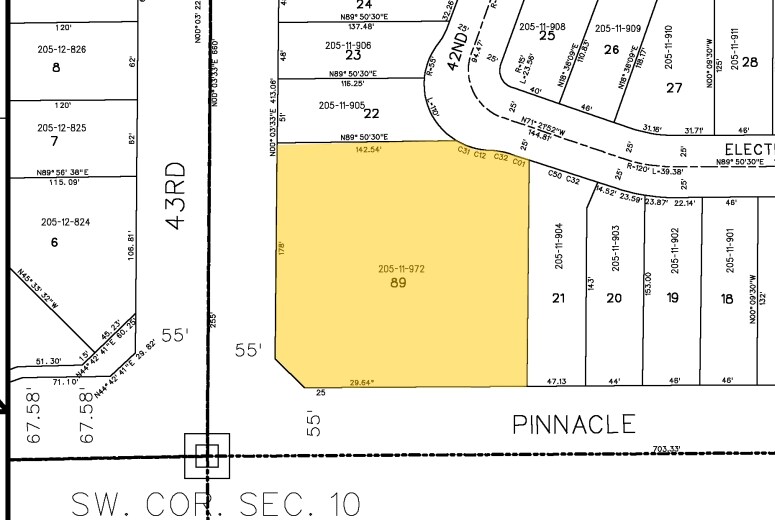 4250 W Pinnacle Peak Rd, Glendale, AZ à vendre - Plan cadastral – Image 2 sur 12