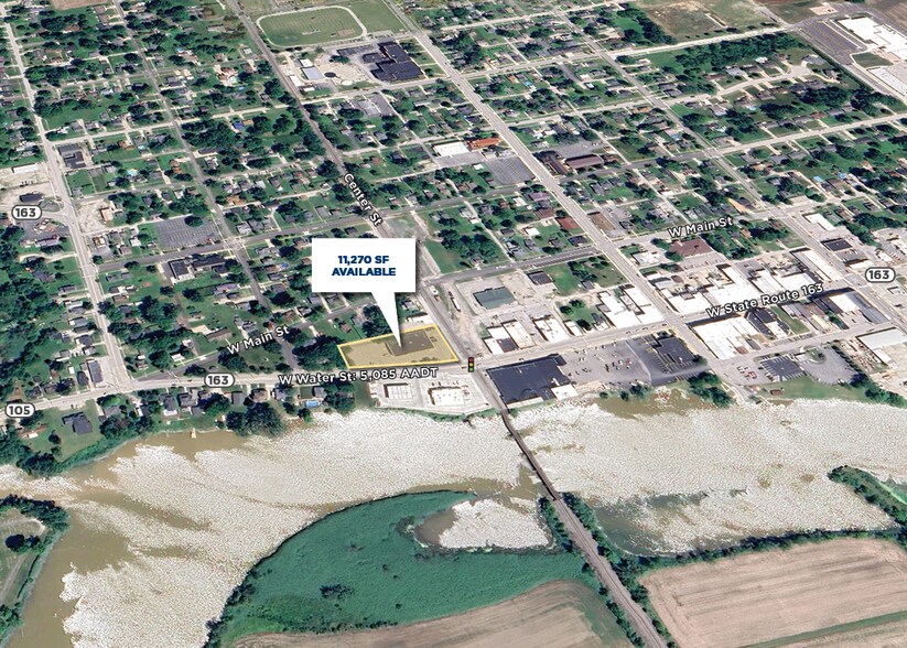 306 W Water St, Oak Harbor, OH à vendre - Aérien – Image 2 sur 3
