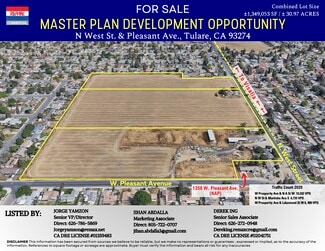 Plus de détails pour 907 N West St, Tulare, CA - Terrain à vendre