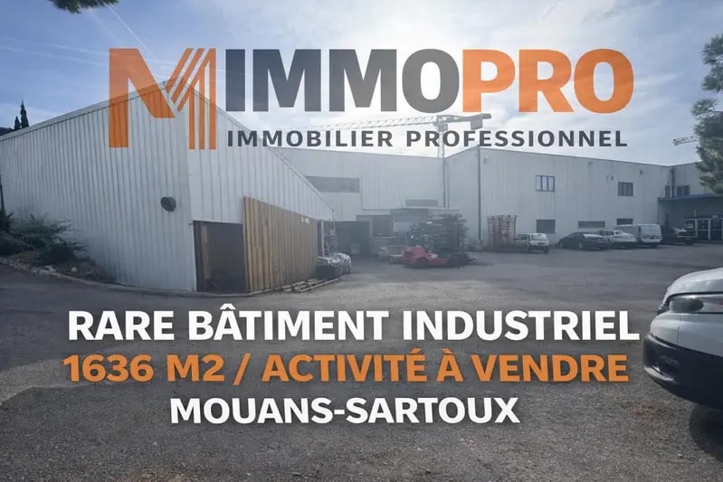 Industriel/Logistique dans Mouans-Sartoux à vendre - Photo de l’immeuble – Image 1 sur 8