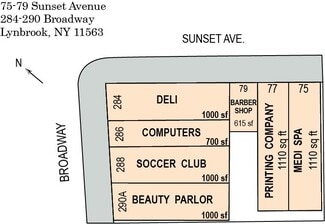 Plus de détails pour 75-79 Sunset Ave, Lynbrook, NY - Local commercial à vendre