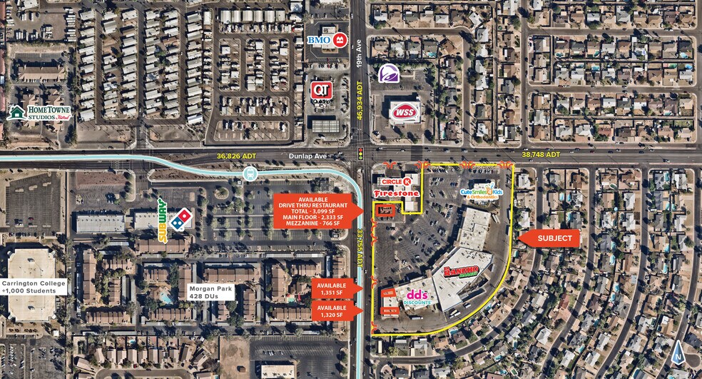 8831-8921 N 19th Ave, Phoenix, AZ à louer - Photo de l’immeuble – Image 3 sur 6