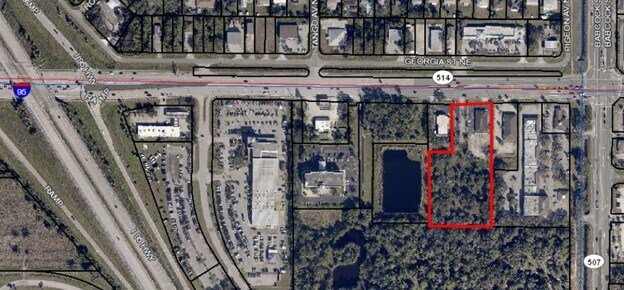 1264 SE Malabar Rd, Palm Bay, FL à vendre - Aérien – Image 1 sur 17