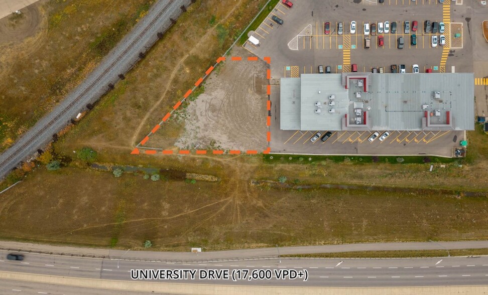 876 Heritage Blvd W, Lethbridge, AB à vendre - Aérien – Image 3 sur 4