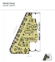 1425 K St NW, Washington, DC à louer Plan d’étage– Image 1 sur 1