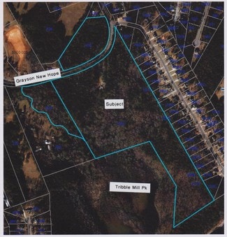 Plus de détails pour 839 Grayson New Hope Rd, Lawrenceville, GA - Terrain à vendre