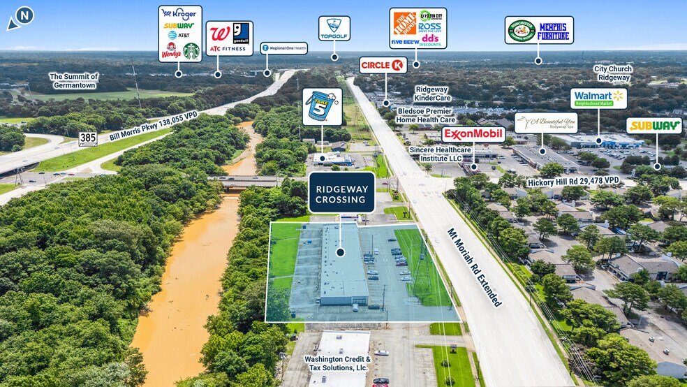 5940-5992 Mt Moriah Rd, Memphis, TN à vendre - Photo de l’immeuble – Image 3 sur 5