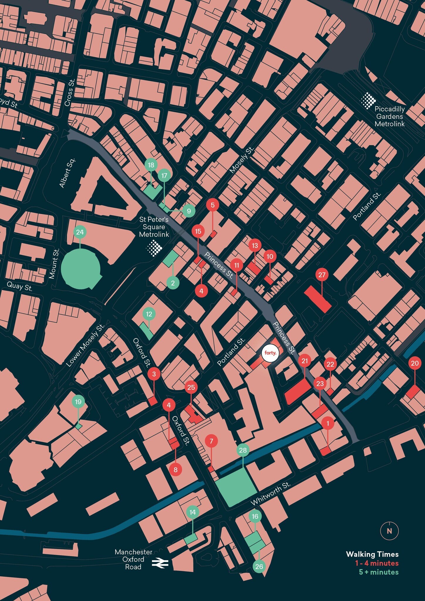 40-46 Princess St, Manchester à louer Photo de l’immeuble– Image 1 sur 14