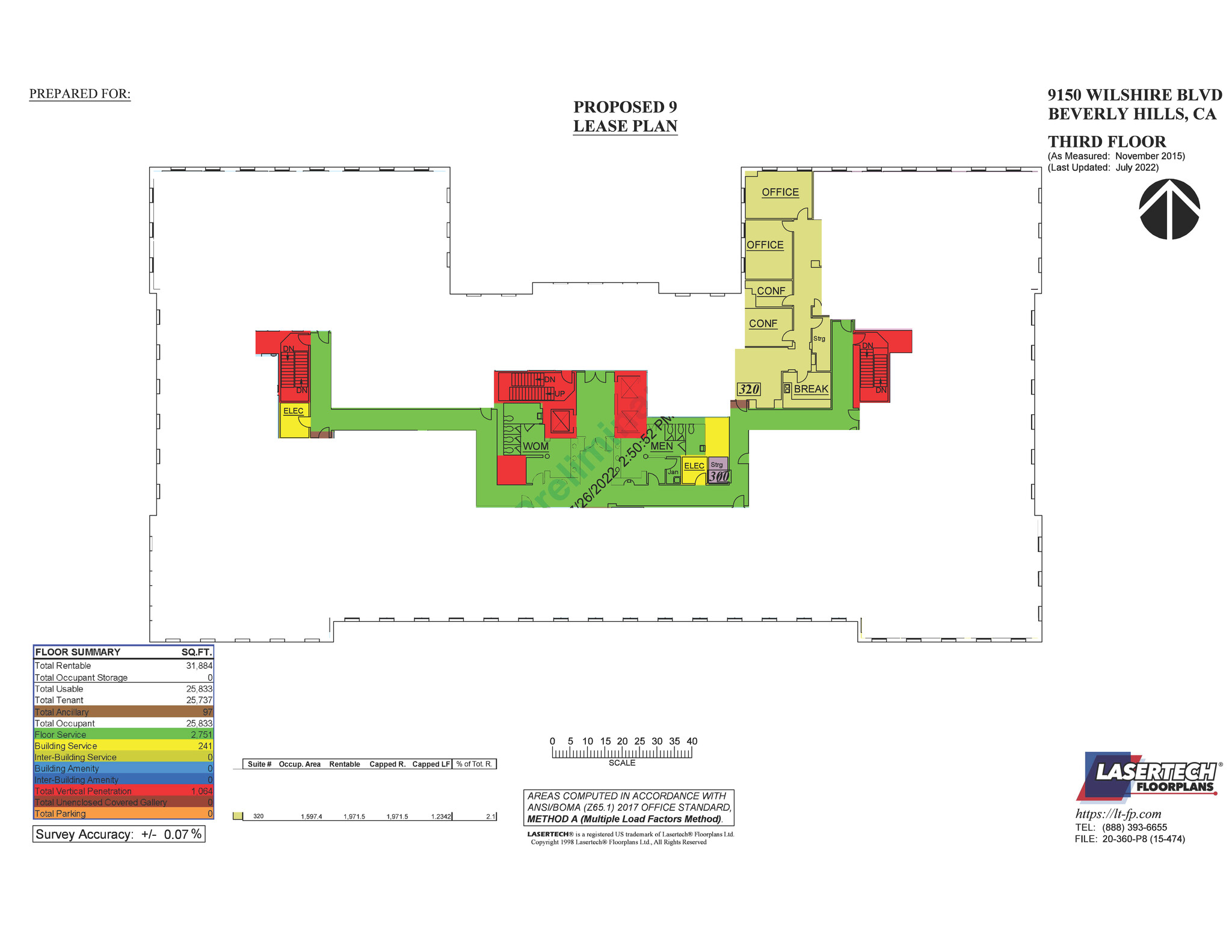 9150 Wilshire Blvd, Beverly Hills, CA à louer Plan de site– Image 1 sur 1