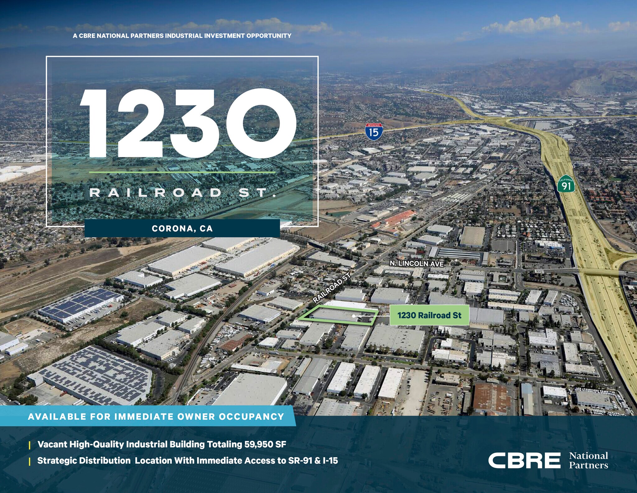 1230 Railroad St, Corona, CA à vendre Autre– Image 1 sur 7